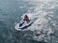 Jet skiing