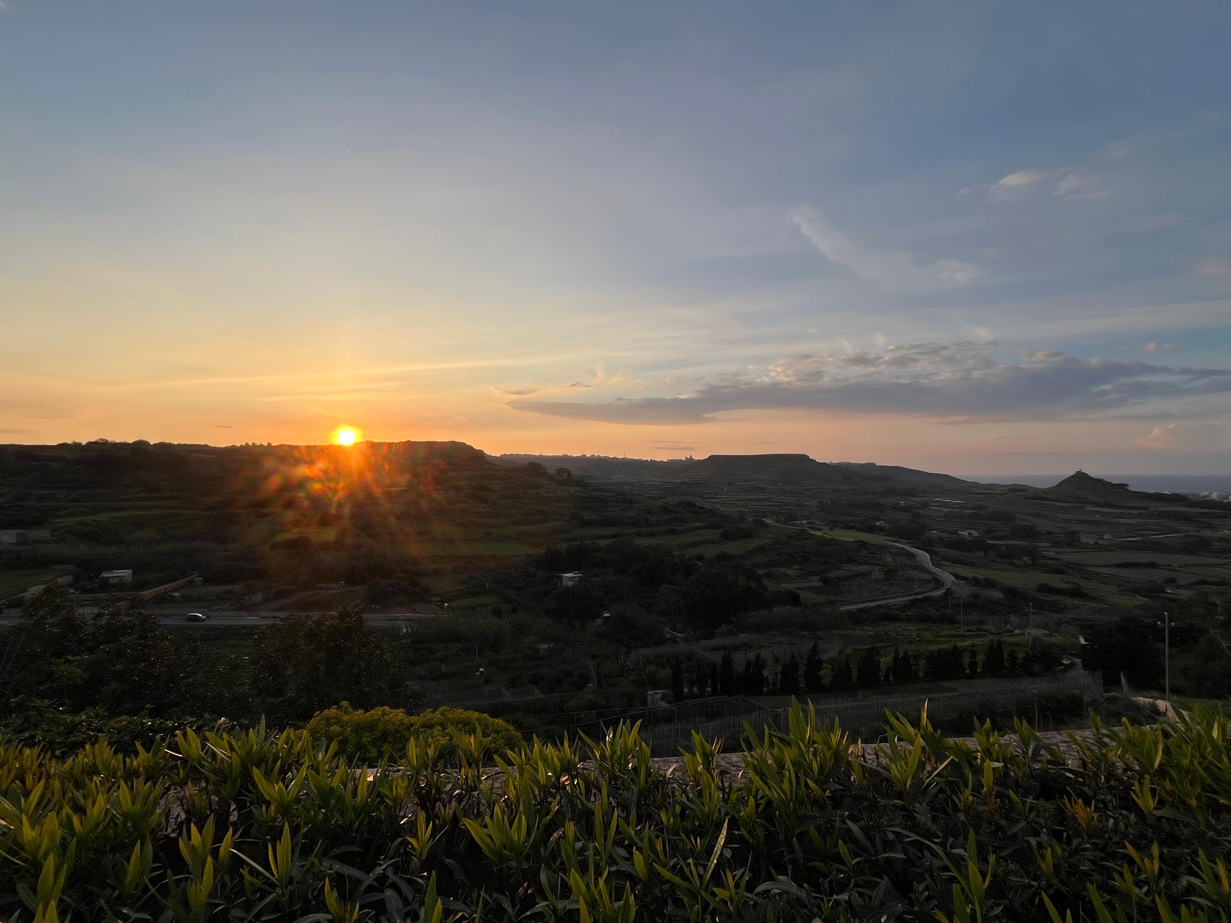 View from our private patio