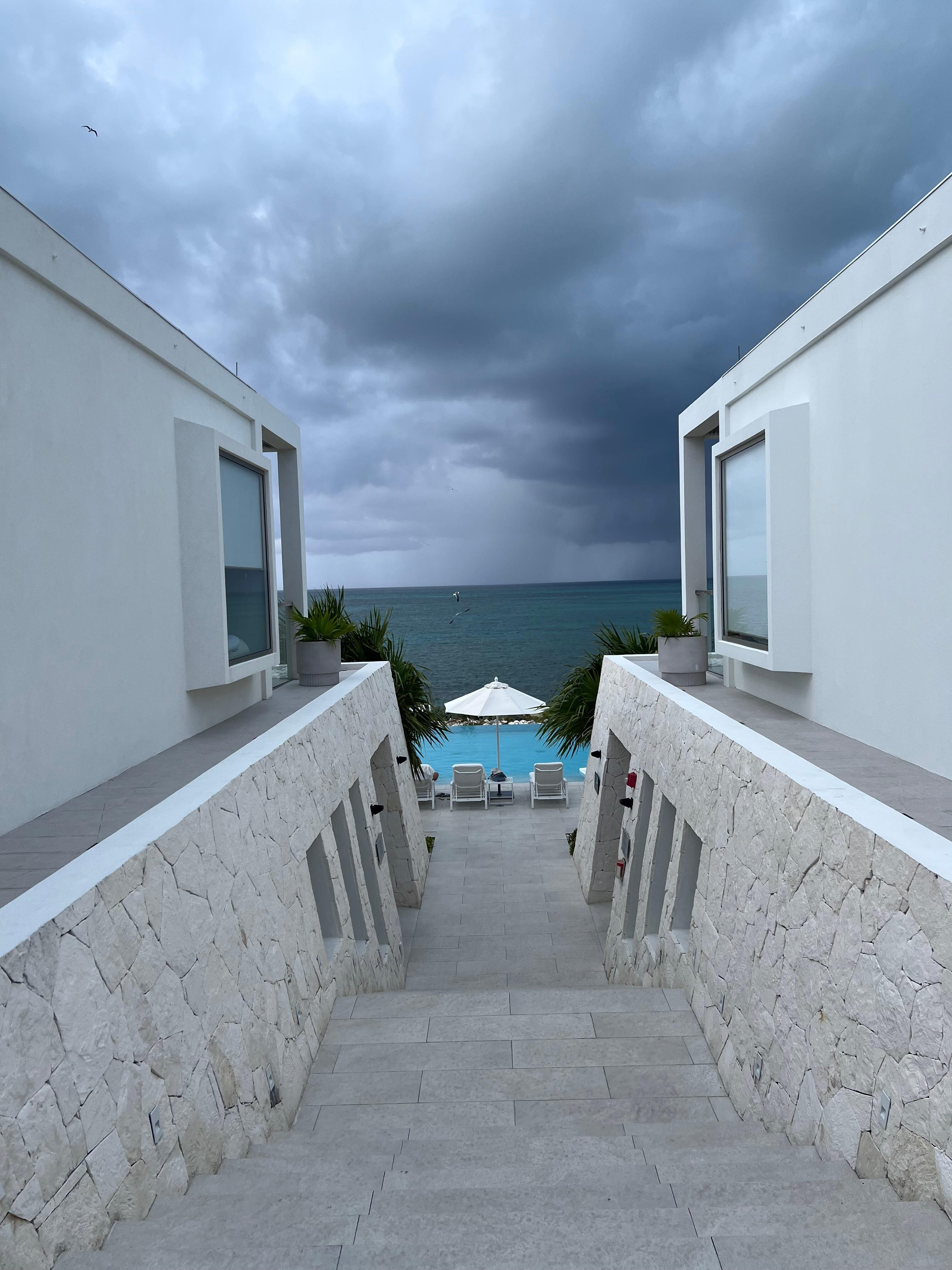 Steps to the main pool and restaurant 