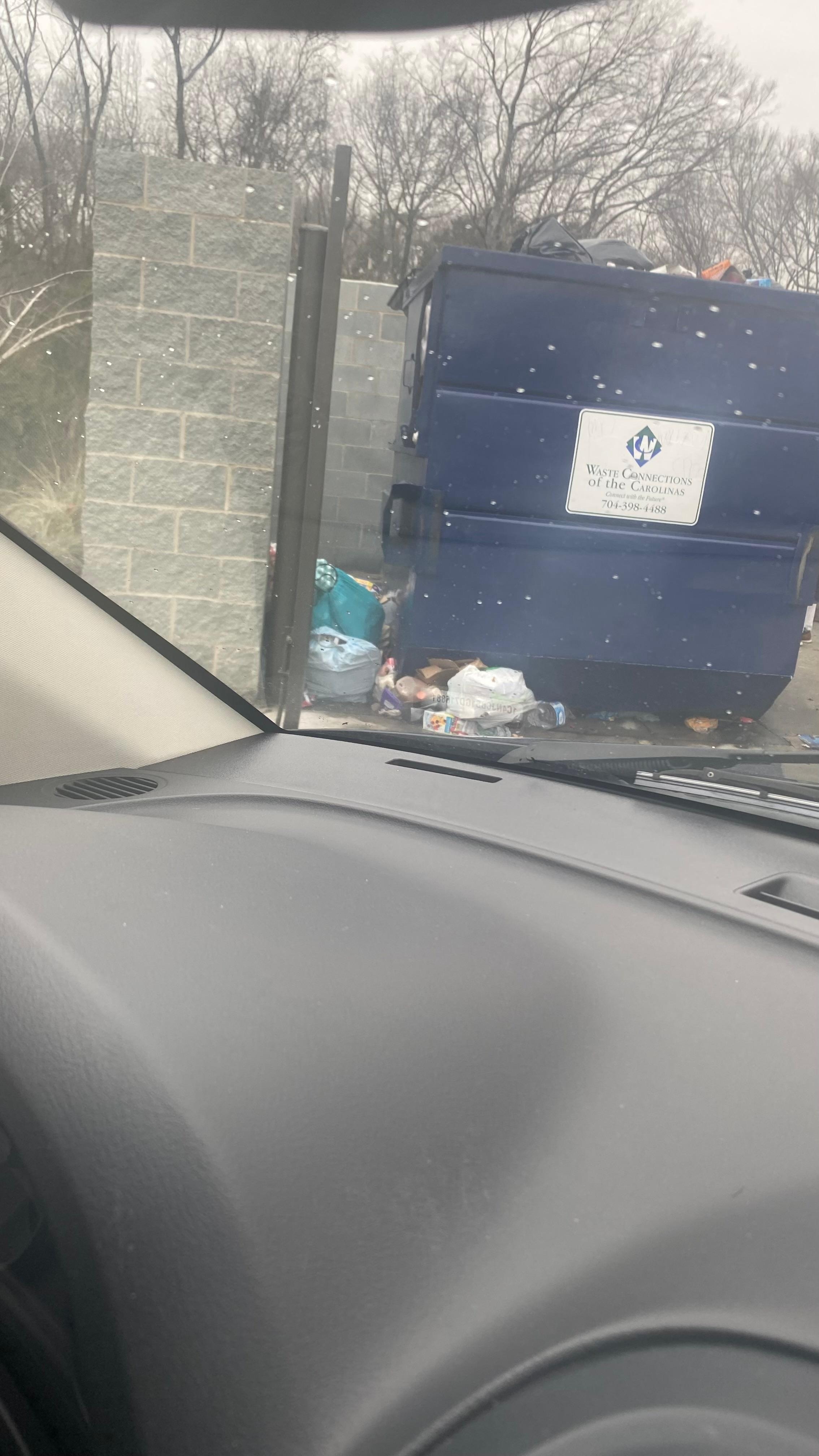 Imagine the rodents that will follow in the summer. Ivan just sits on his iPad during his shift and allows the building to be nasty and allow guests to smoke weed and cigarettes during his shift. 