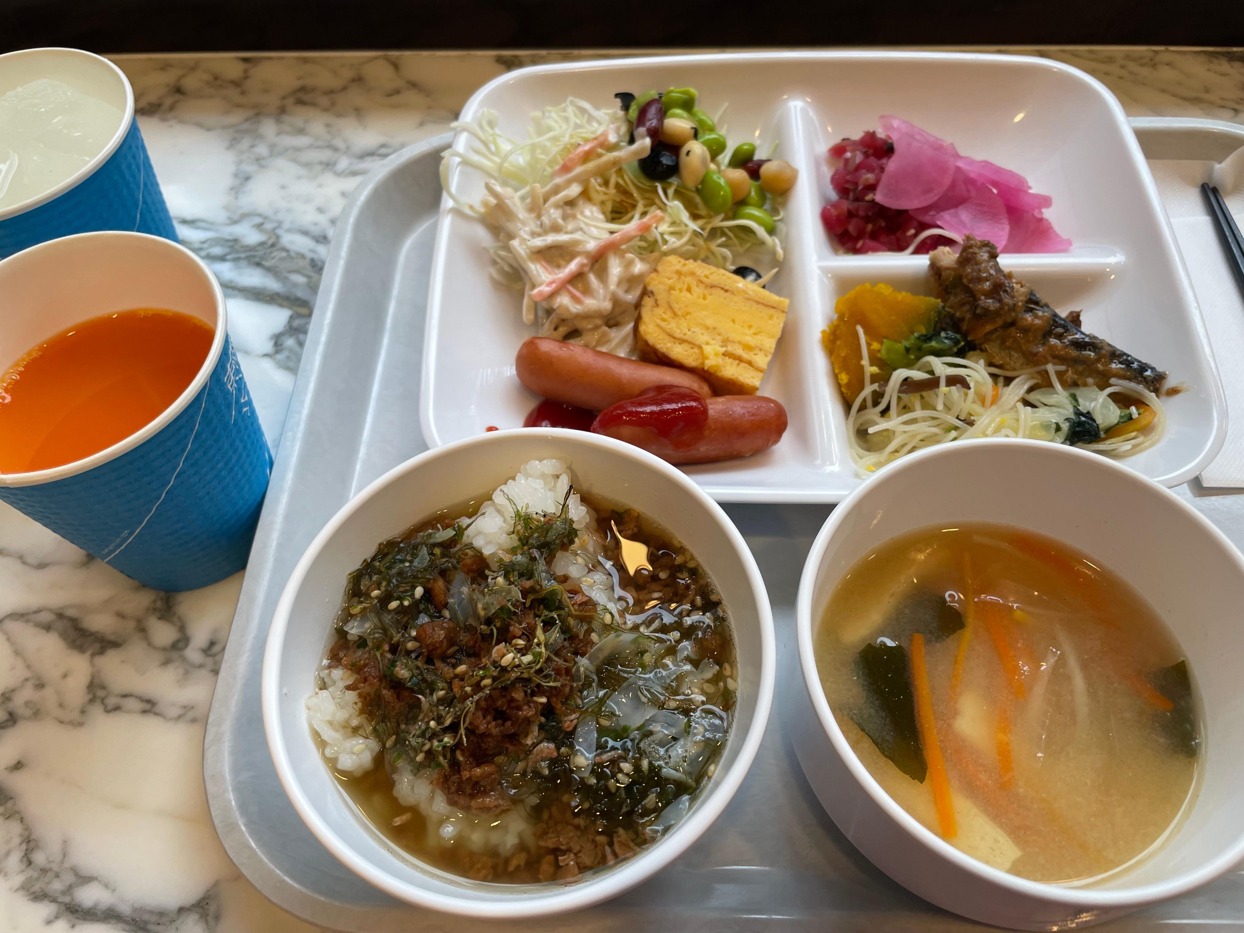 お茶漬けが美味しかったです。