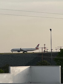 Get a room overlooking the airport.