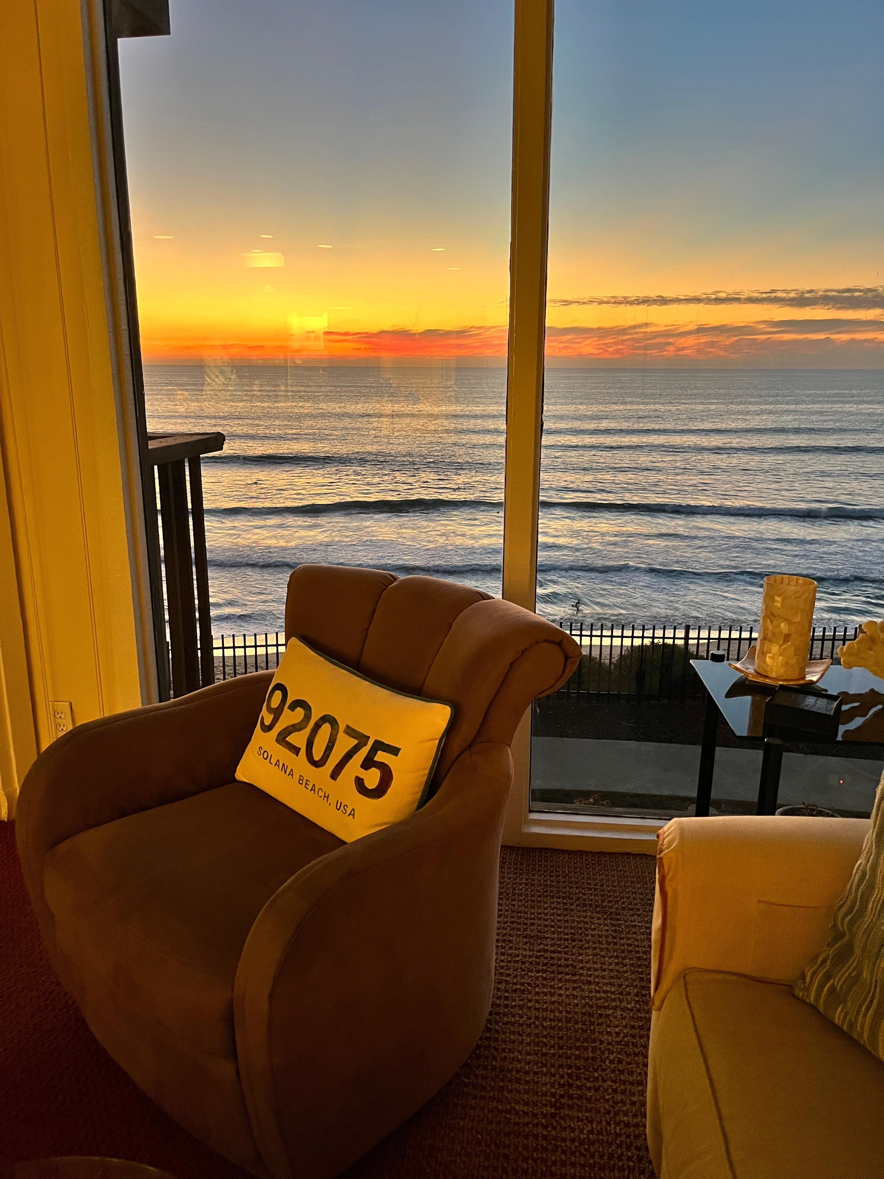 View from living room