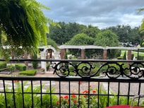 Park across street view from balcony