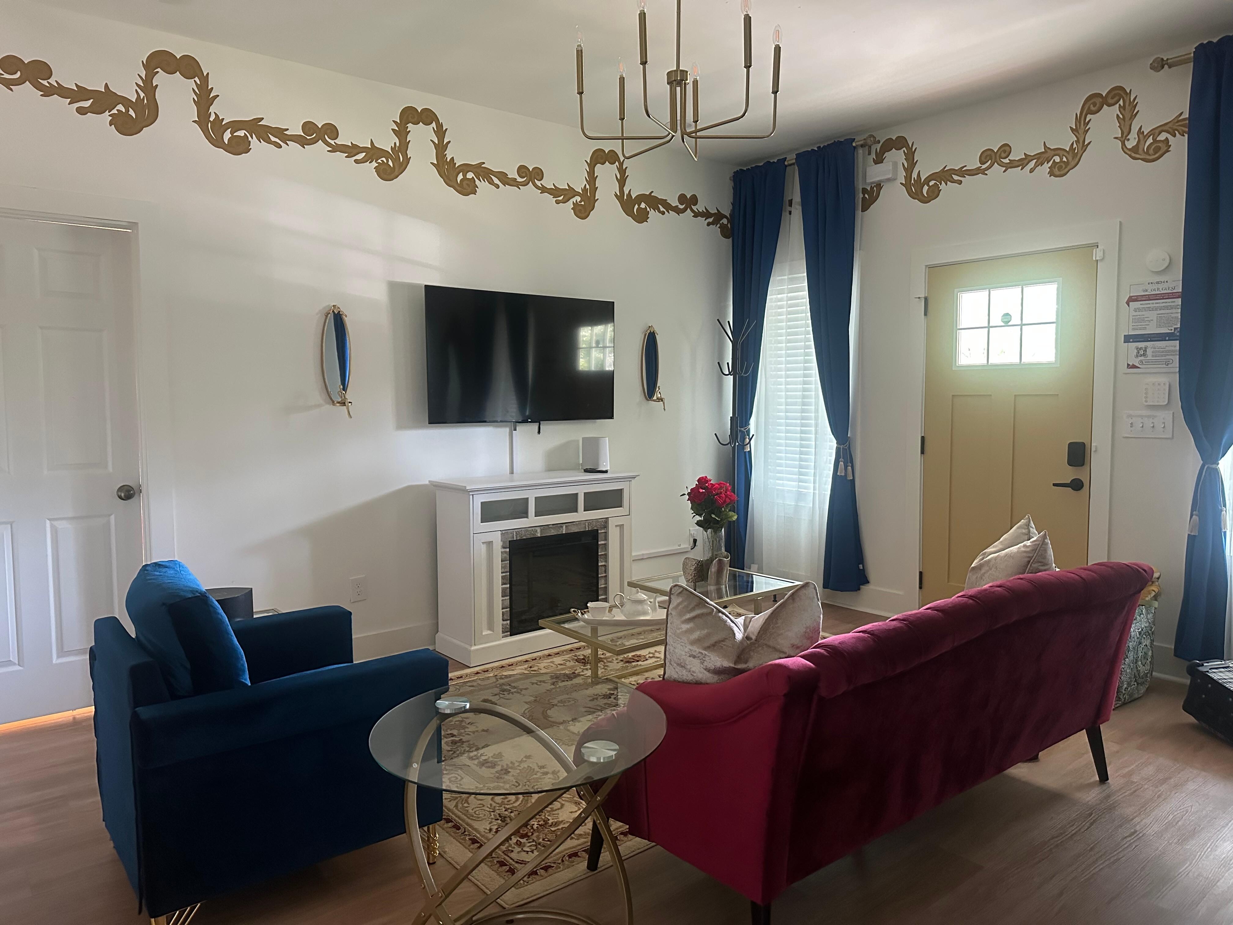 The living room