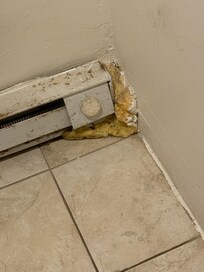 Every vent was rusted missing or looked like this