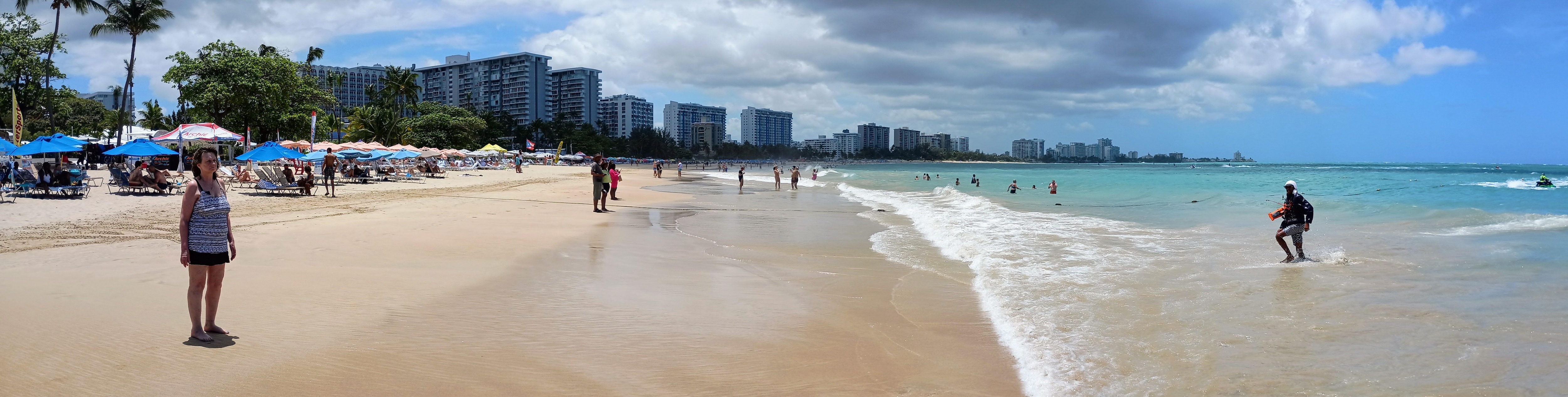 BIG, long, beautiful beach.