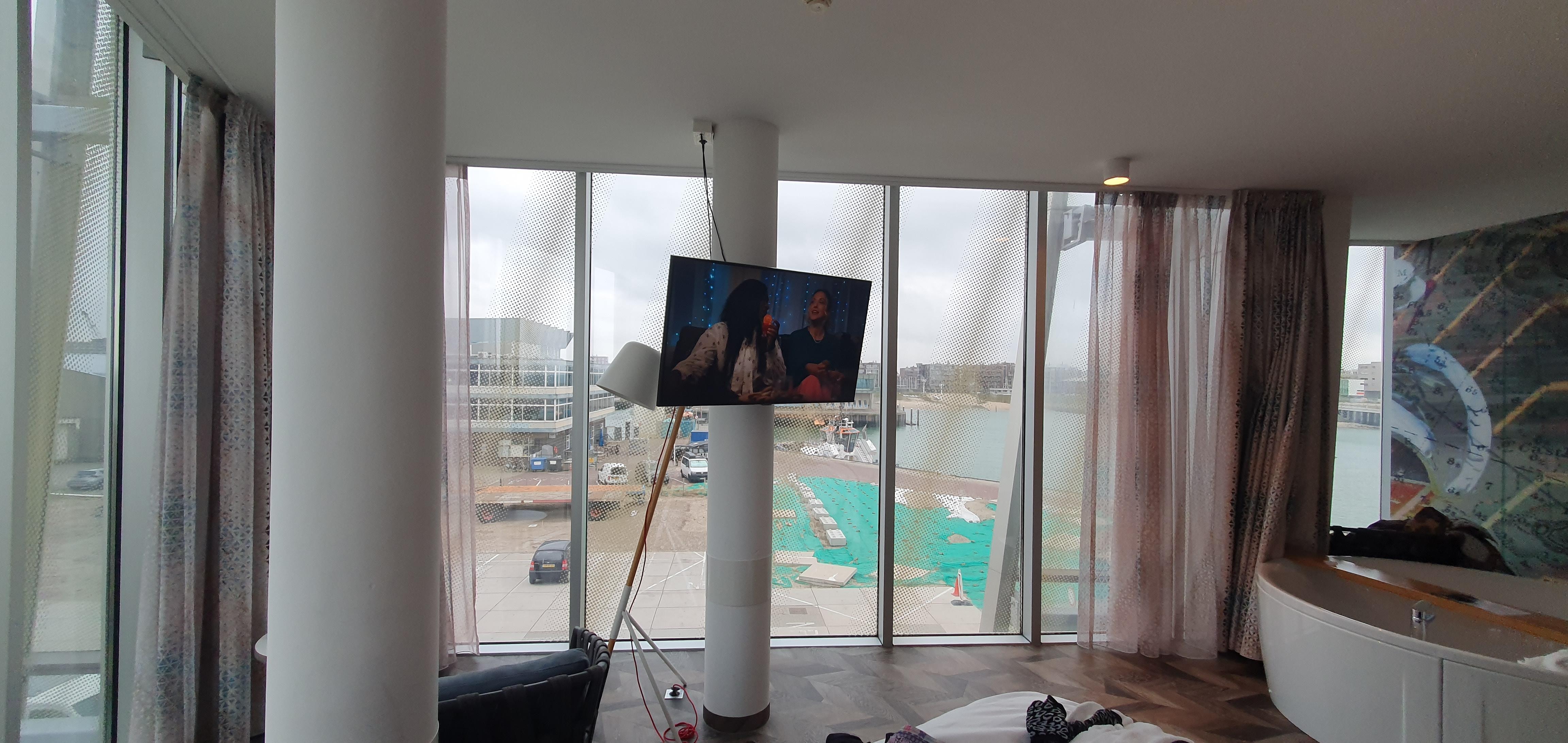 Het "strand" uitzicht