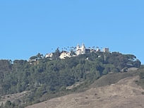Hearst Castle on the hilltop