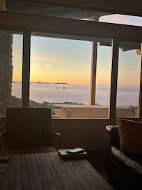 View from living room.