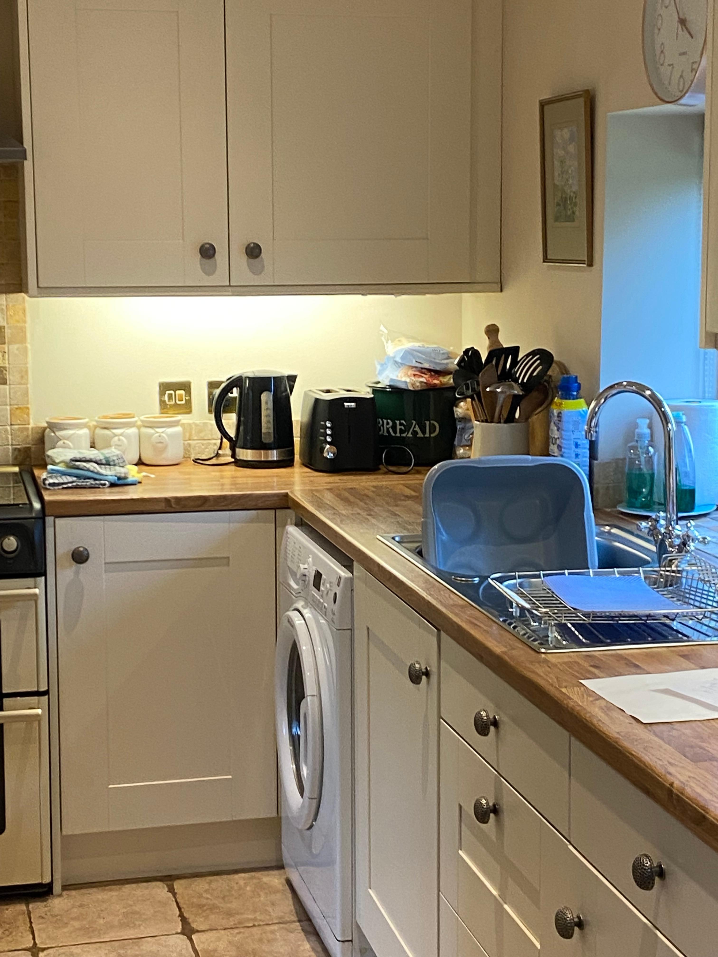 Modern fully equipped kitchen