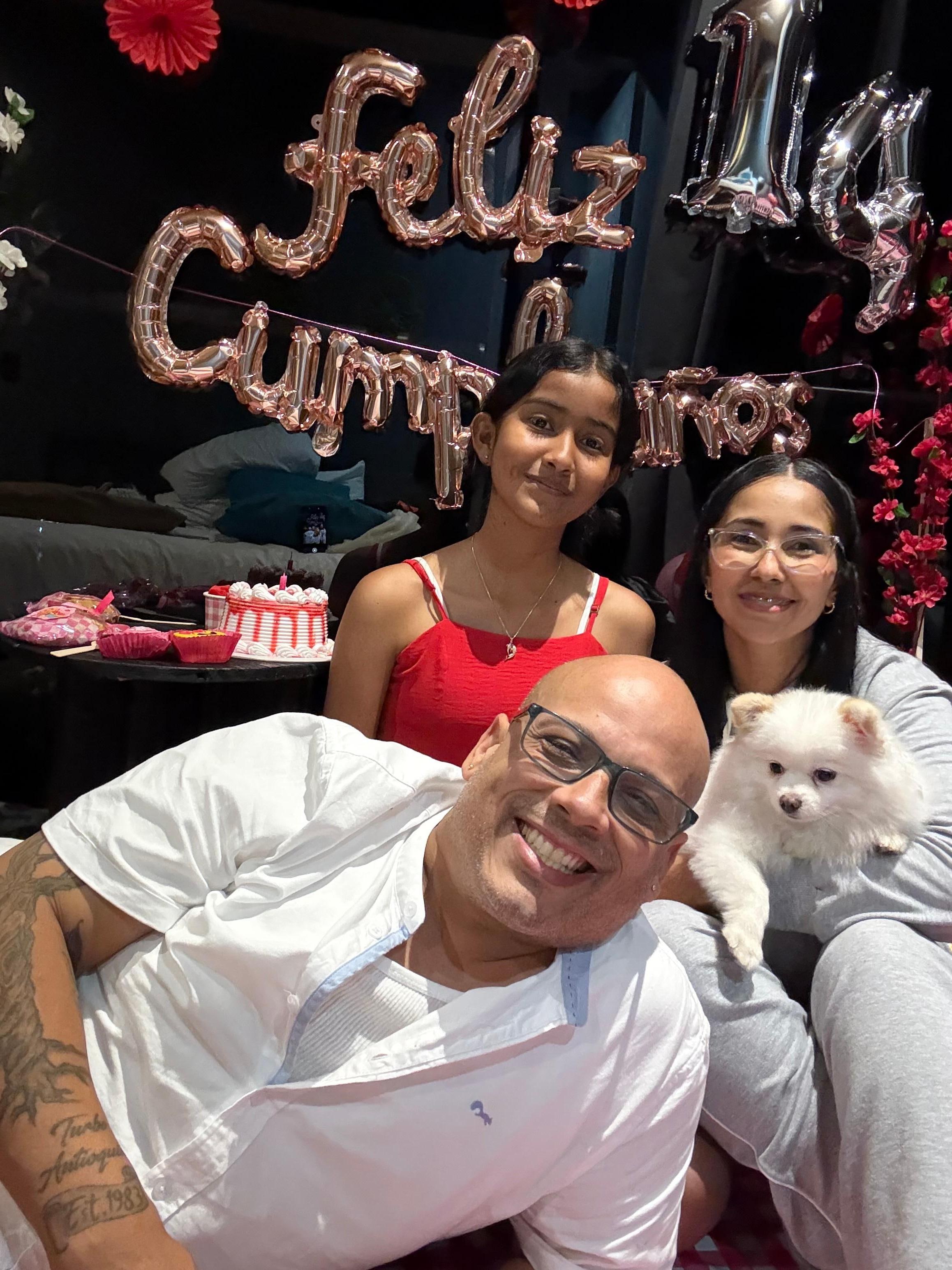 Our daughters private birthday celebration 