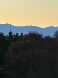 View from upper front deck in the early morning.