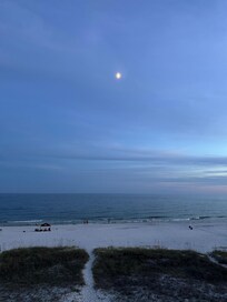 Evening view from the house