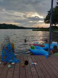 Sunset on the lake