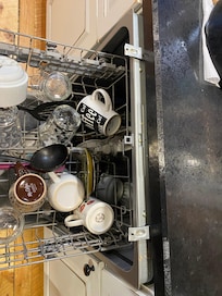 Disheasher was still full and kept falling forward