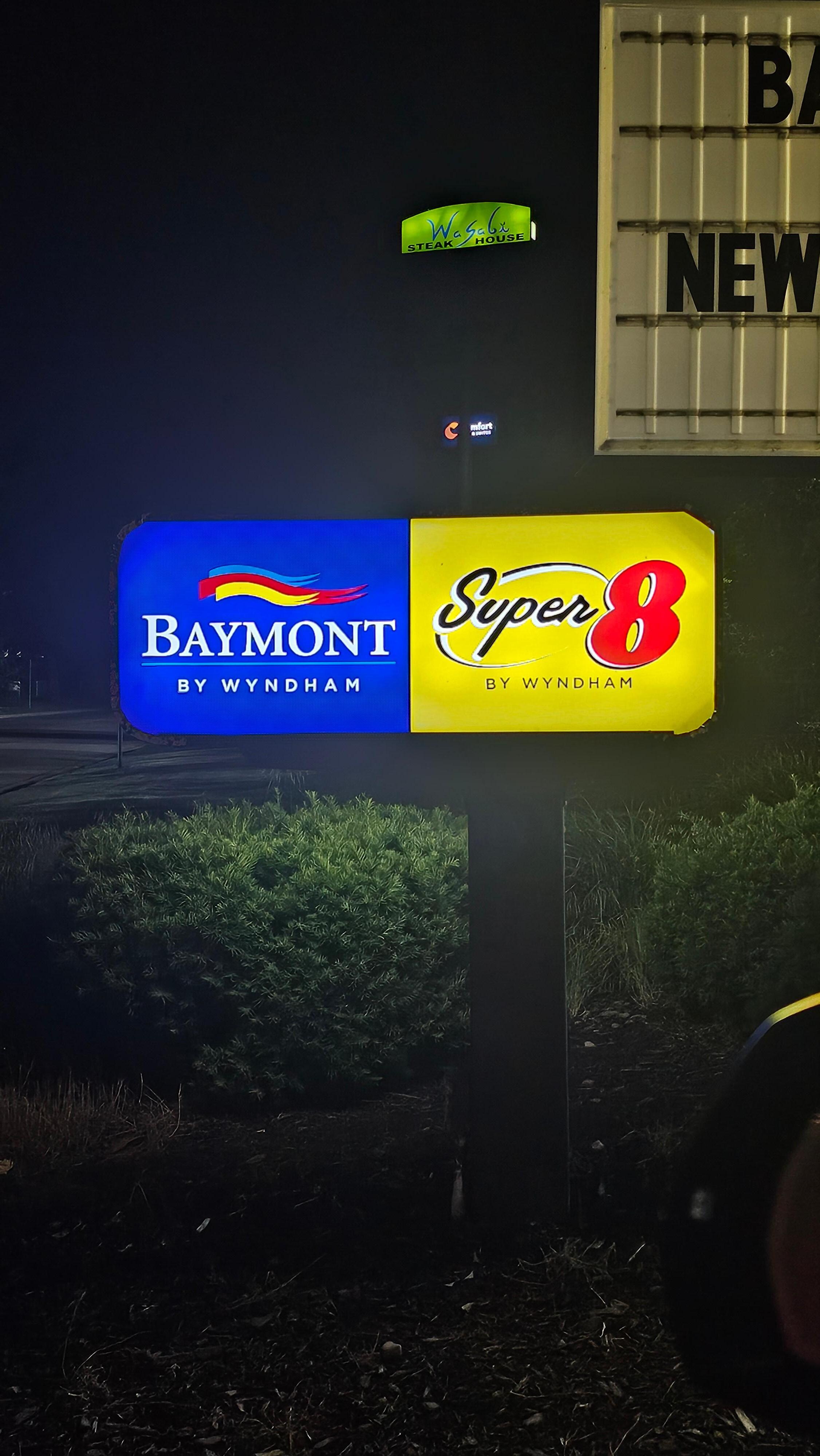 Two hotel brands but same hotel.