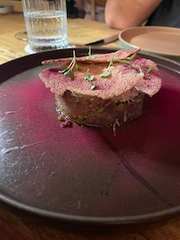 Tuna tartar with cassava