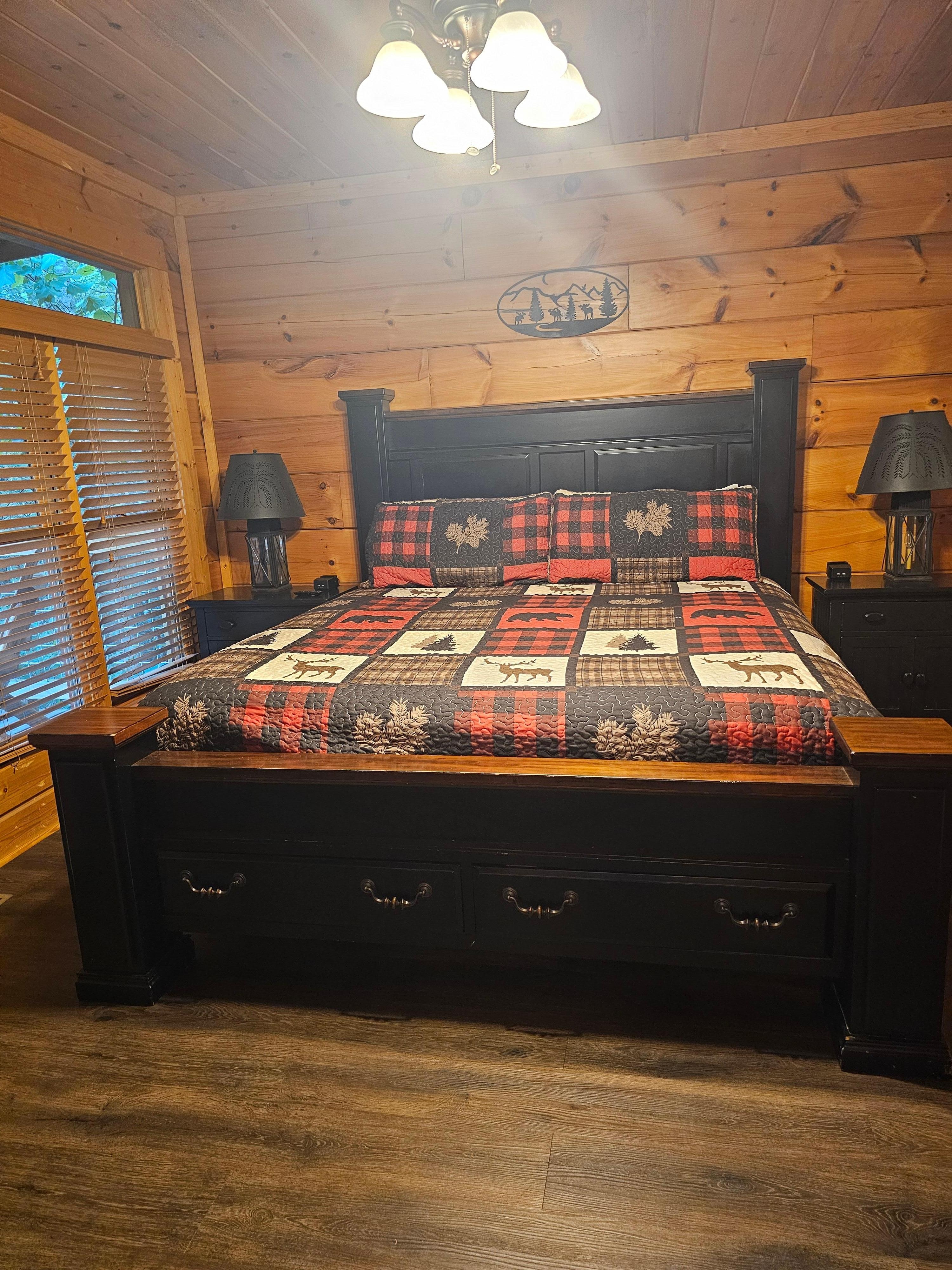 Master bedroom. Main floor