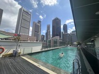 Rooftop pool