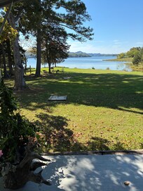 Morning view from deck.