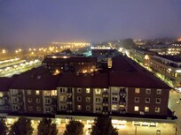 Näkymä huoneen ikkunasta.