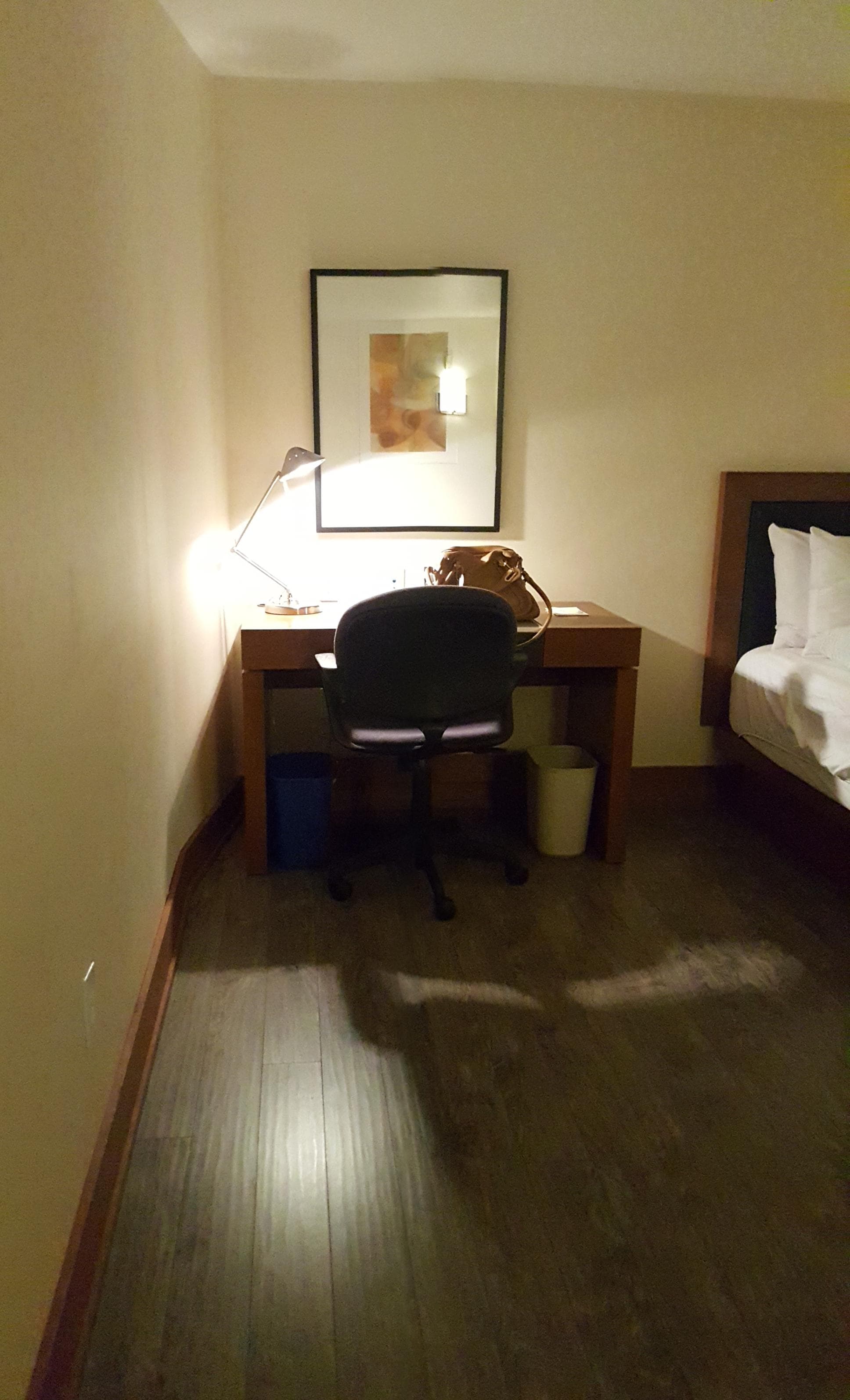 Wheel-chair accessible room