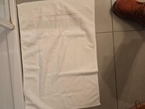 Towel offered to use instead face towels.