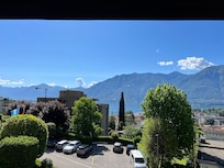 View from our room balcony