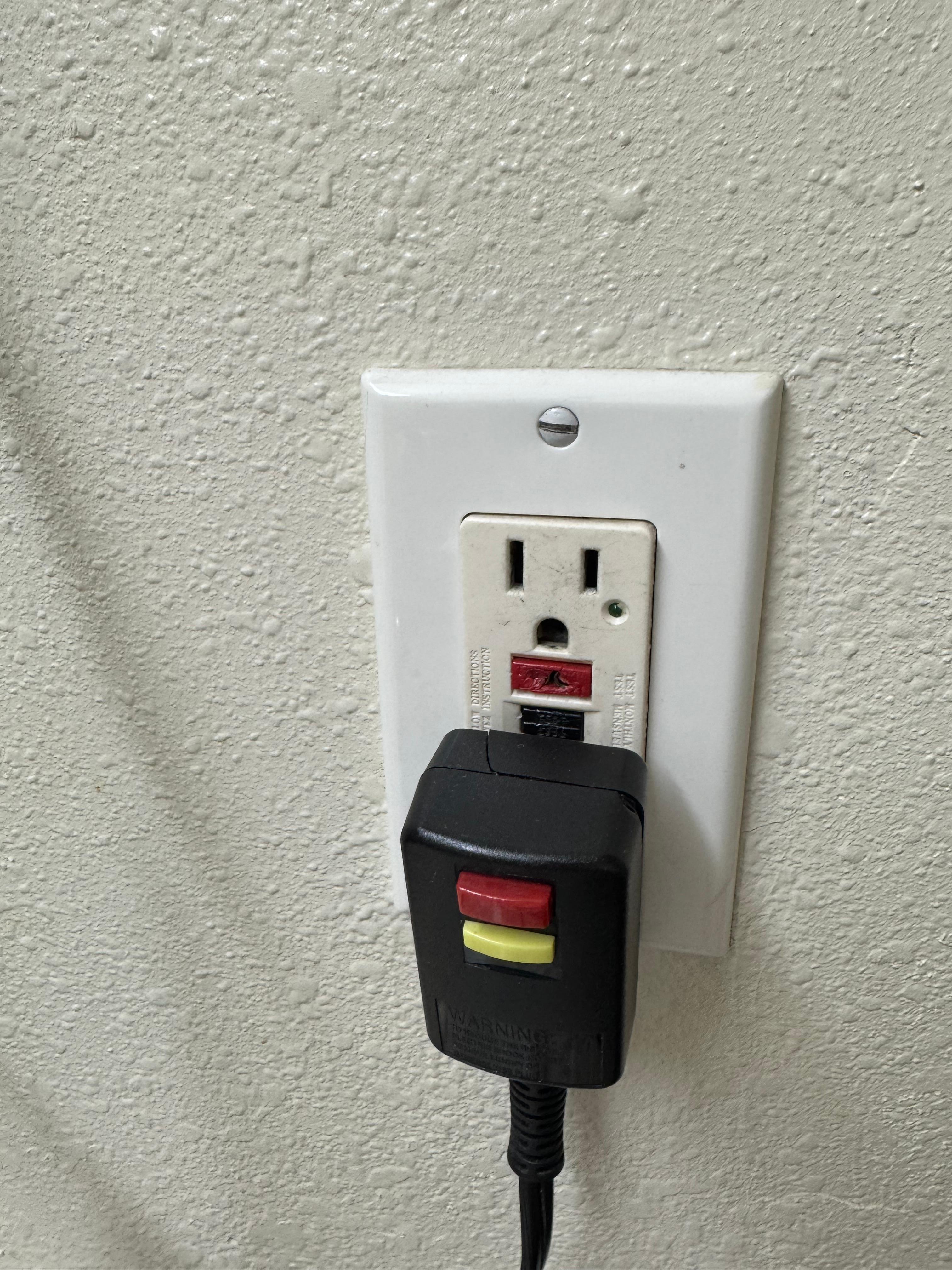 Outlet worn out 