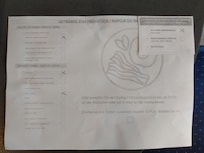 Frühstückskarte zu Corona-Zeiten