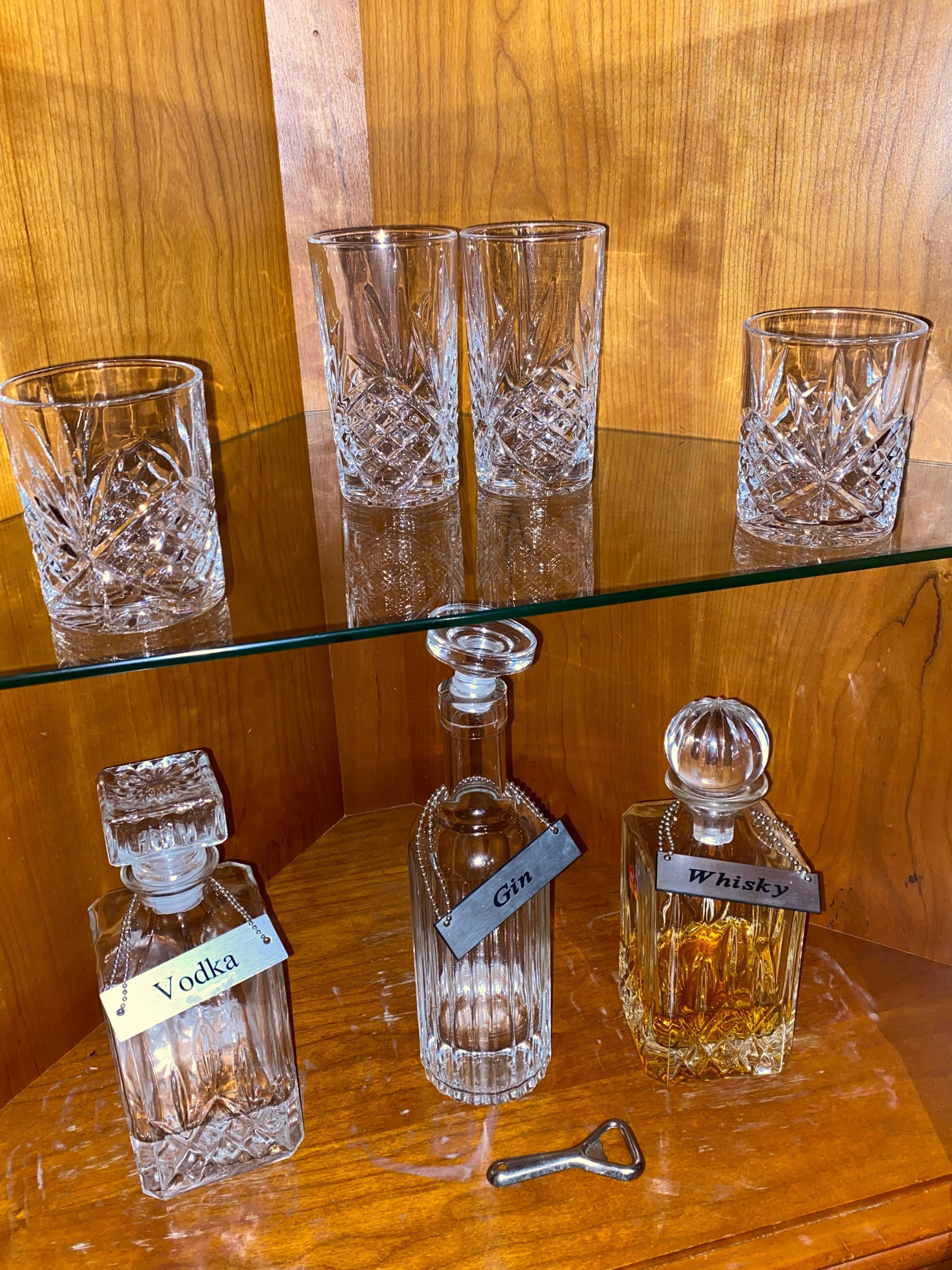 Fin minibar var med i prisen.