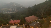 View from the room balcony