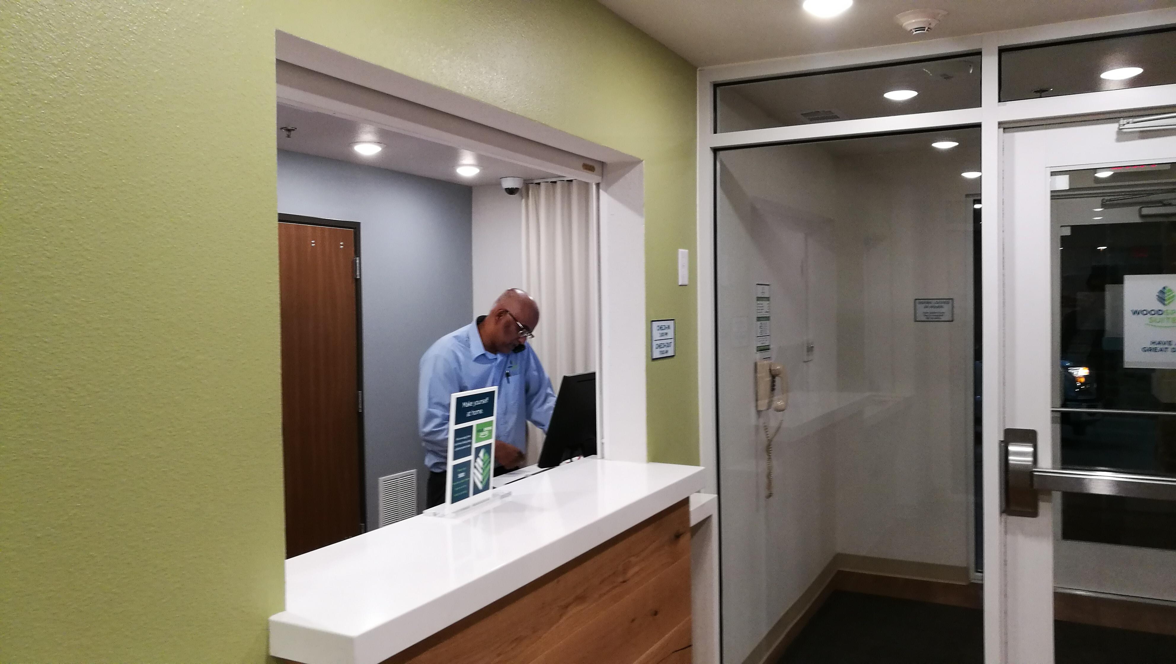 Front desk