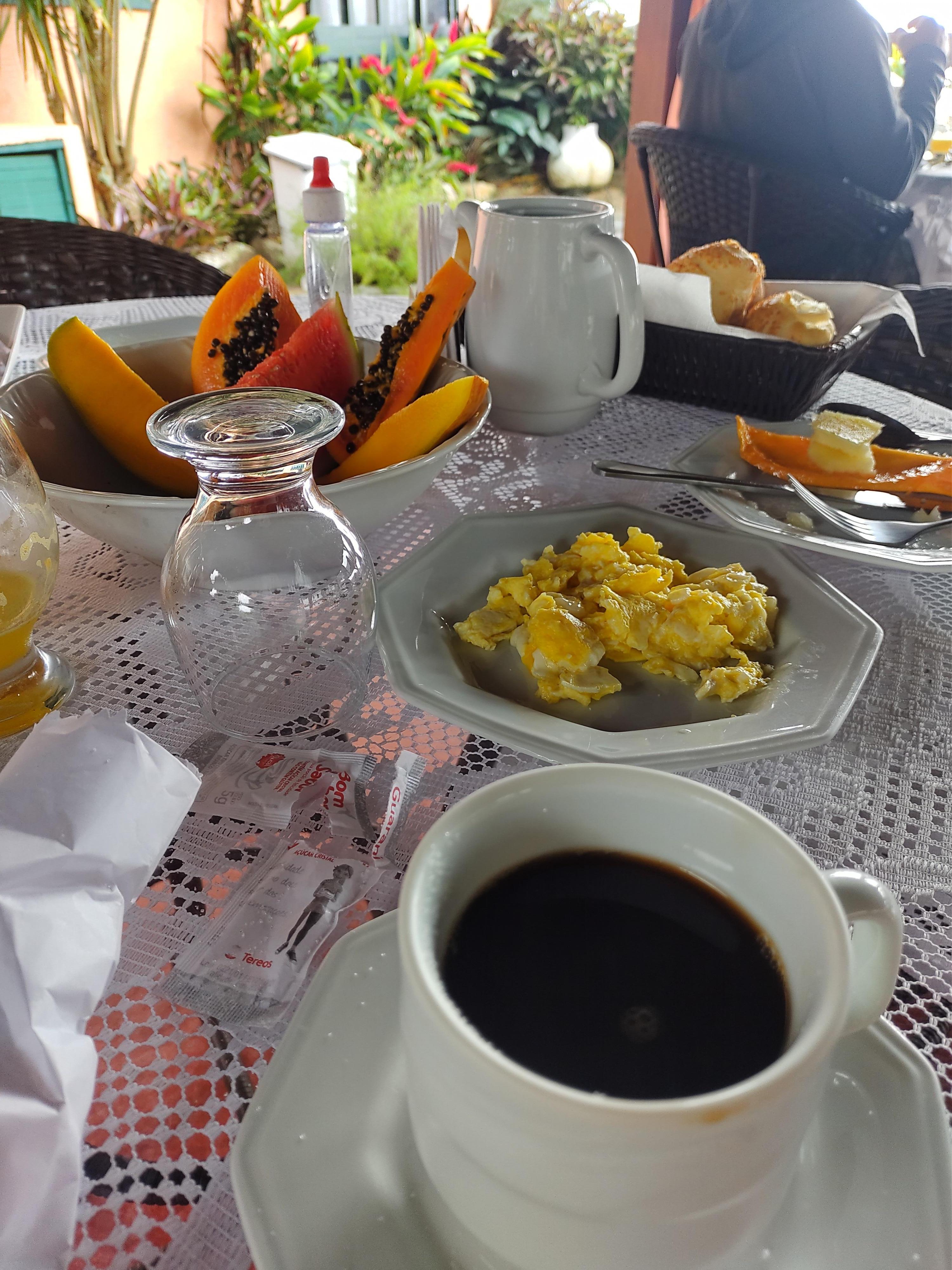 Tudo perfeito, quarto maravilhoso e um café da manhã delicioso 
Com certeza irei voltar 