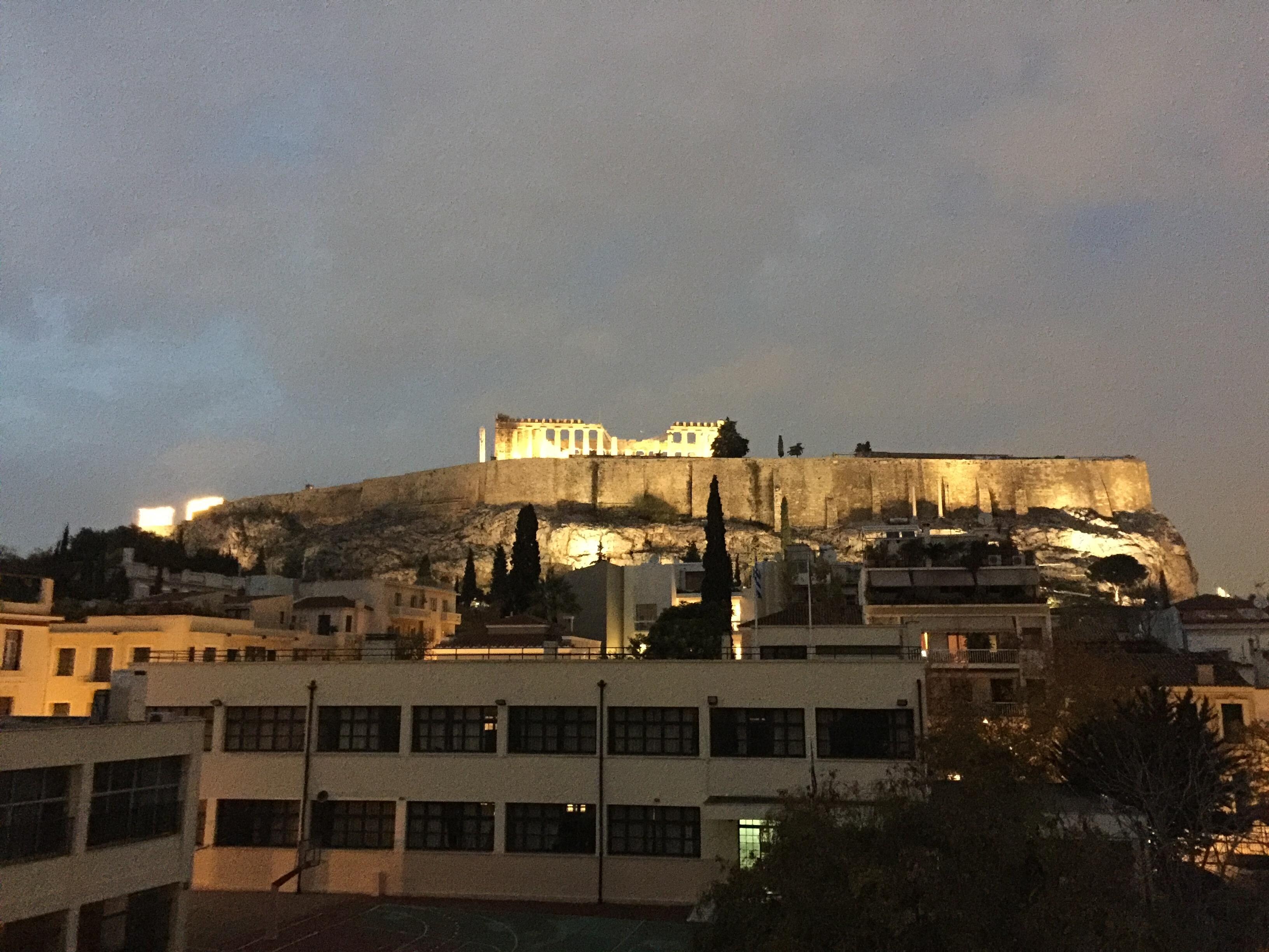 View from roof terrace