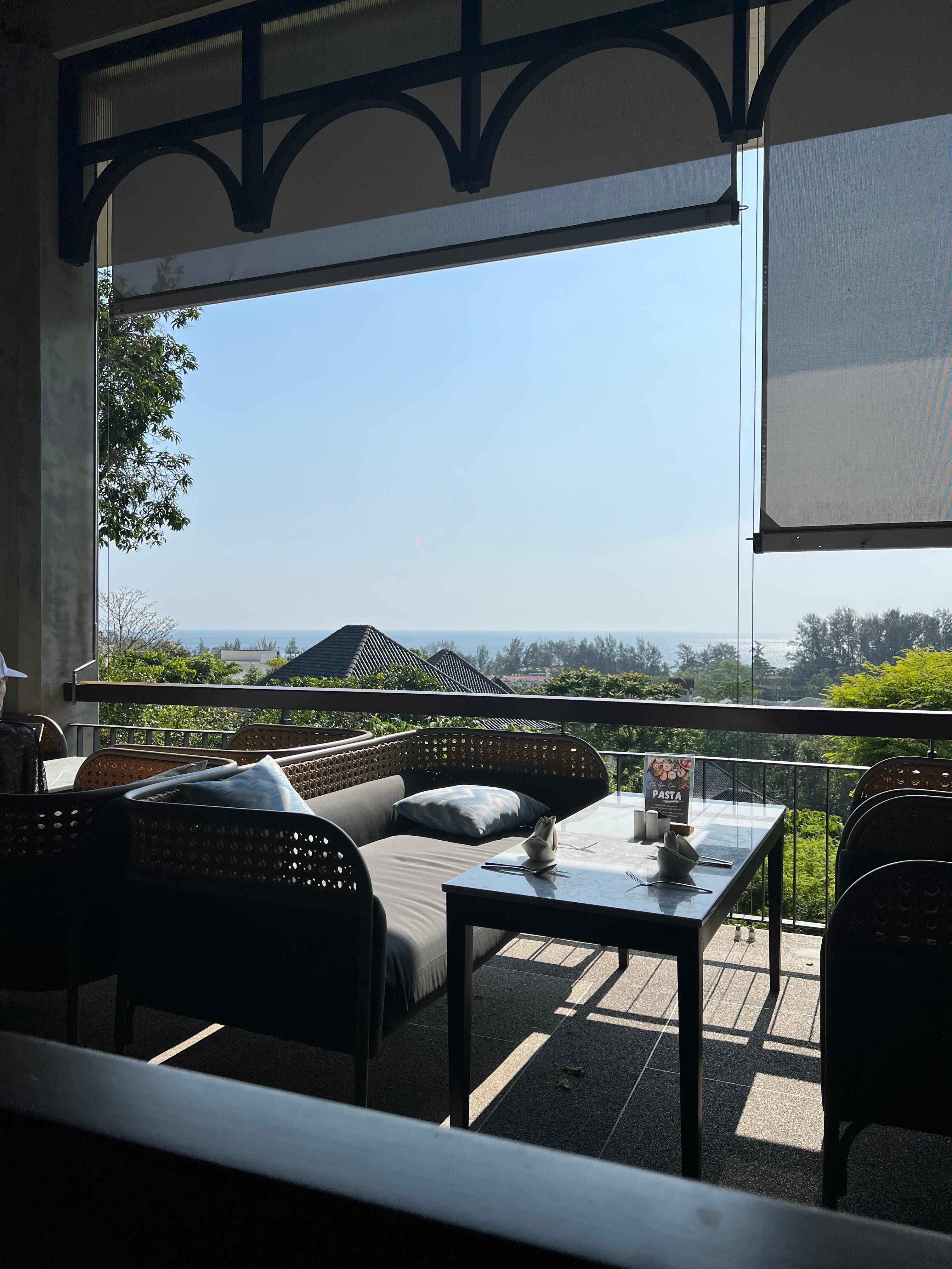 Breakfast view