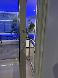 Patio on ground floor doesn’t lock