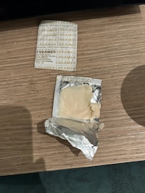 Creamer looks weird.  The texture and consistency looks strange. Is this normal in Singapore?