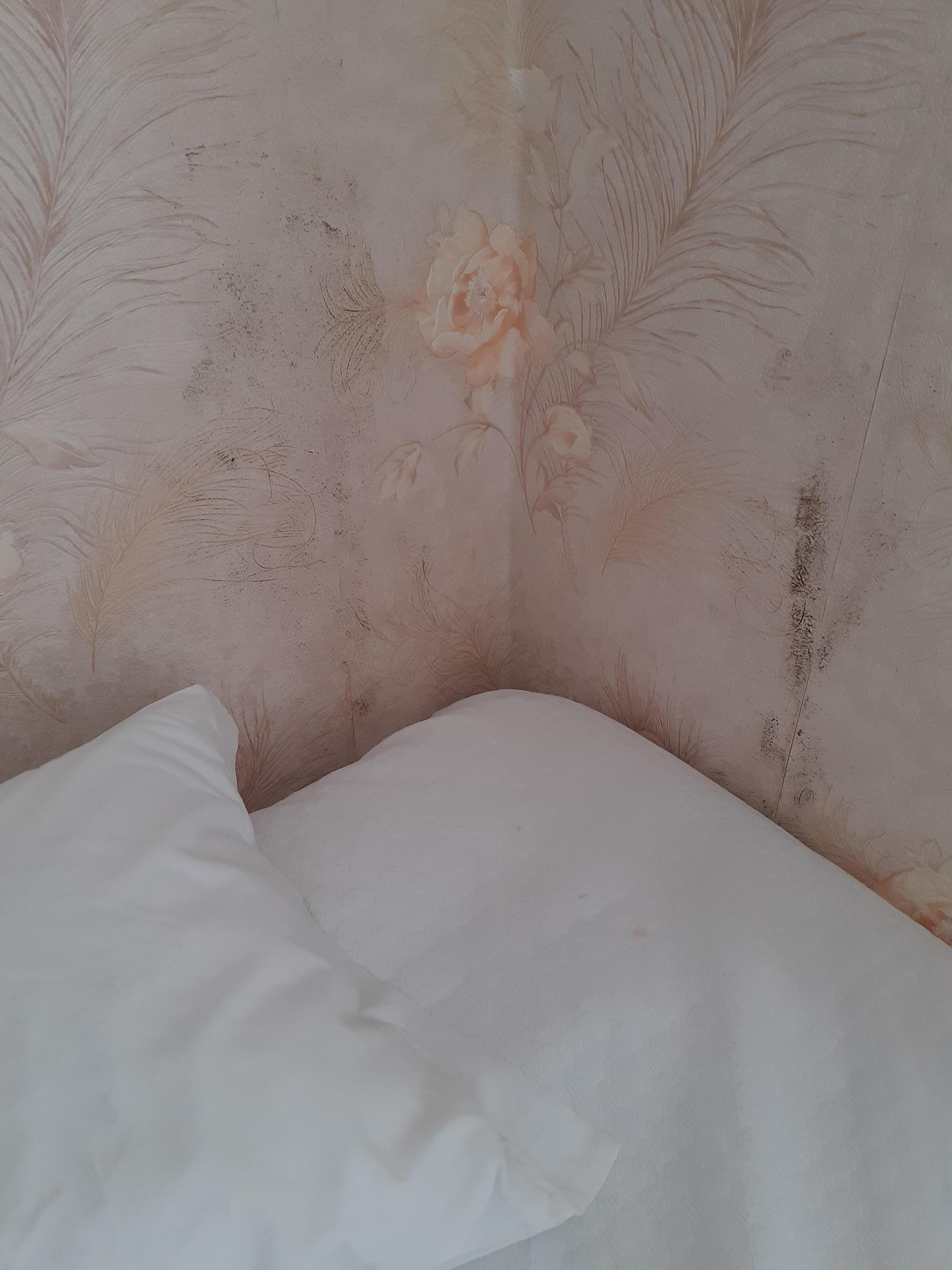 Humedad al lado de la cama