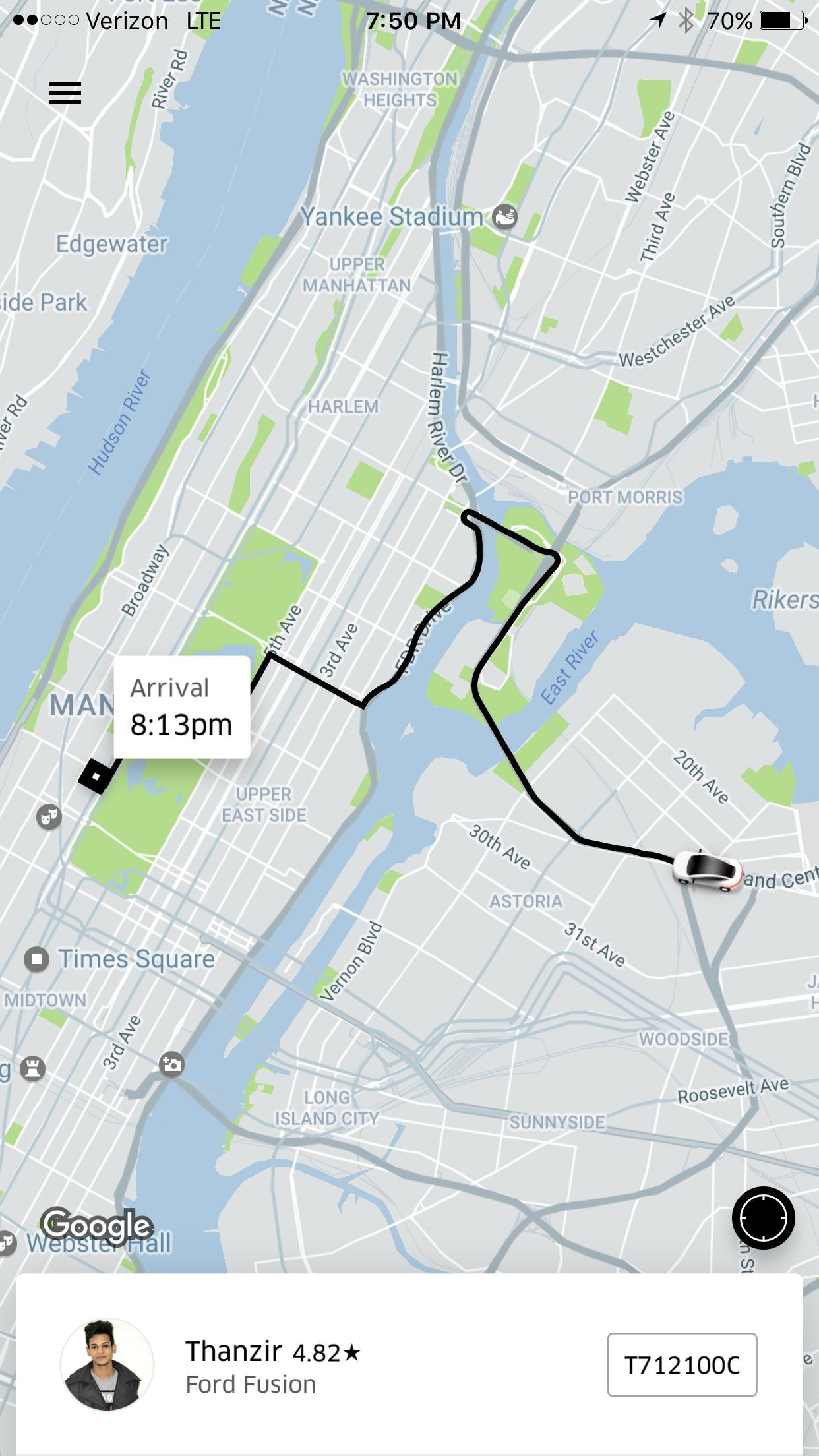 Ride from LaGuardia