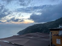 View at sunset