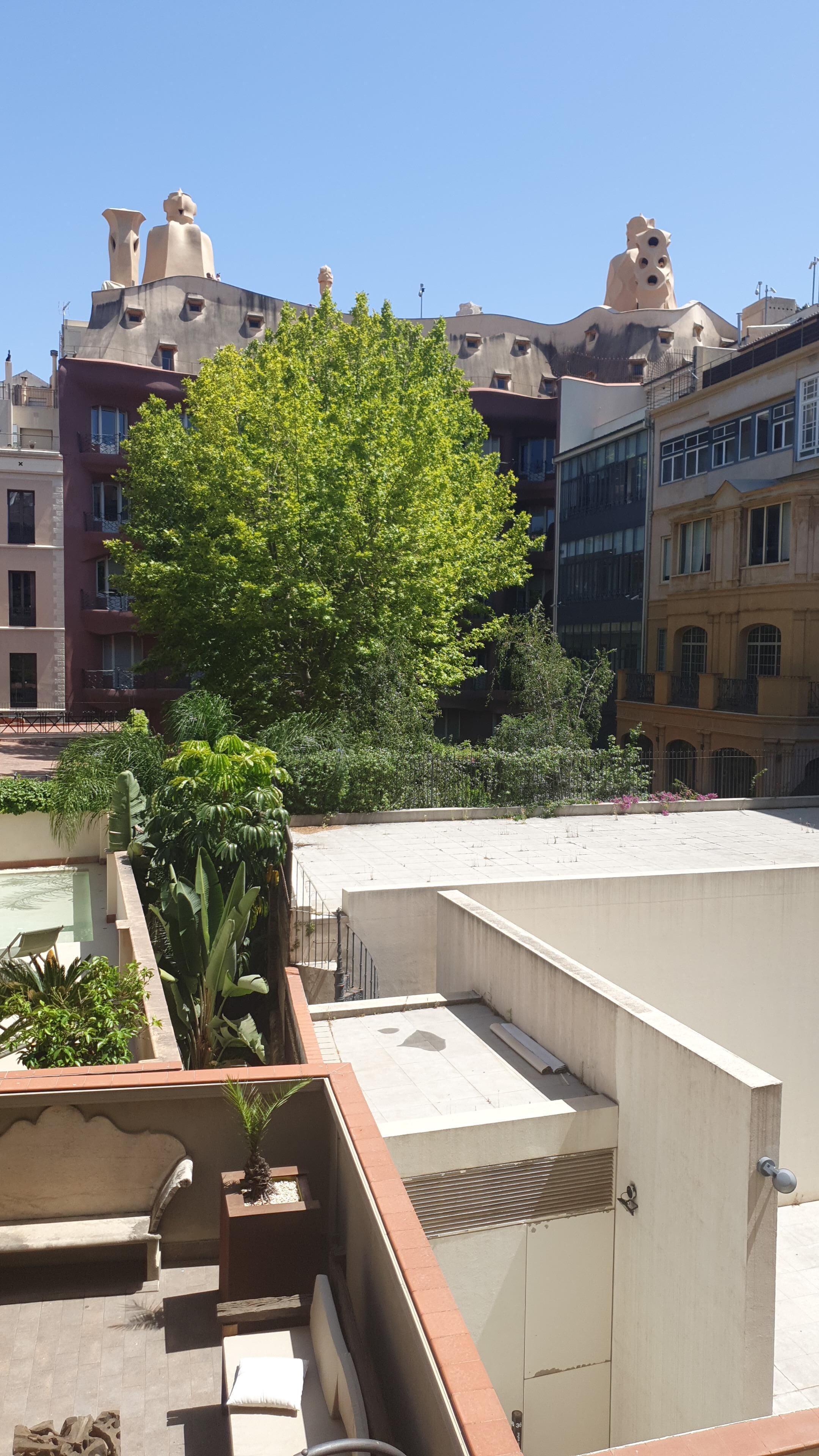 Vista do hotel