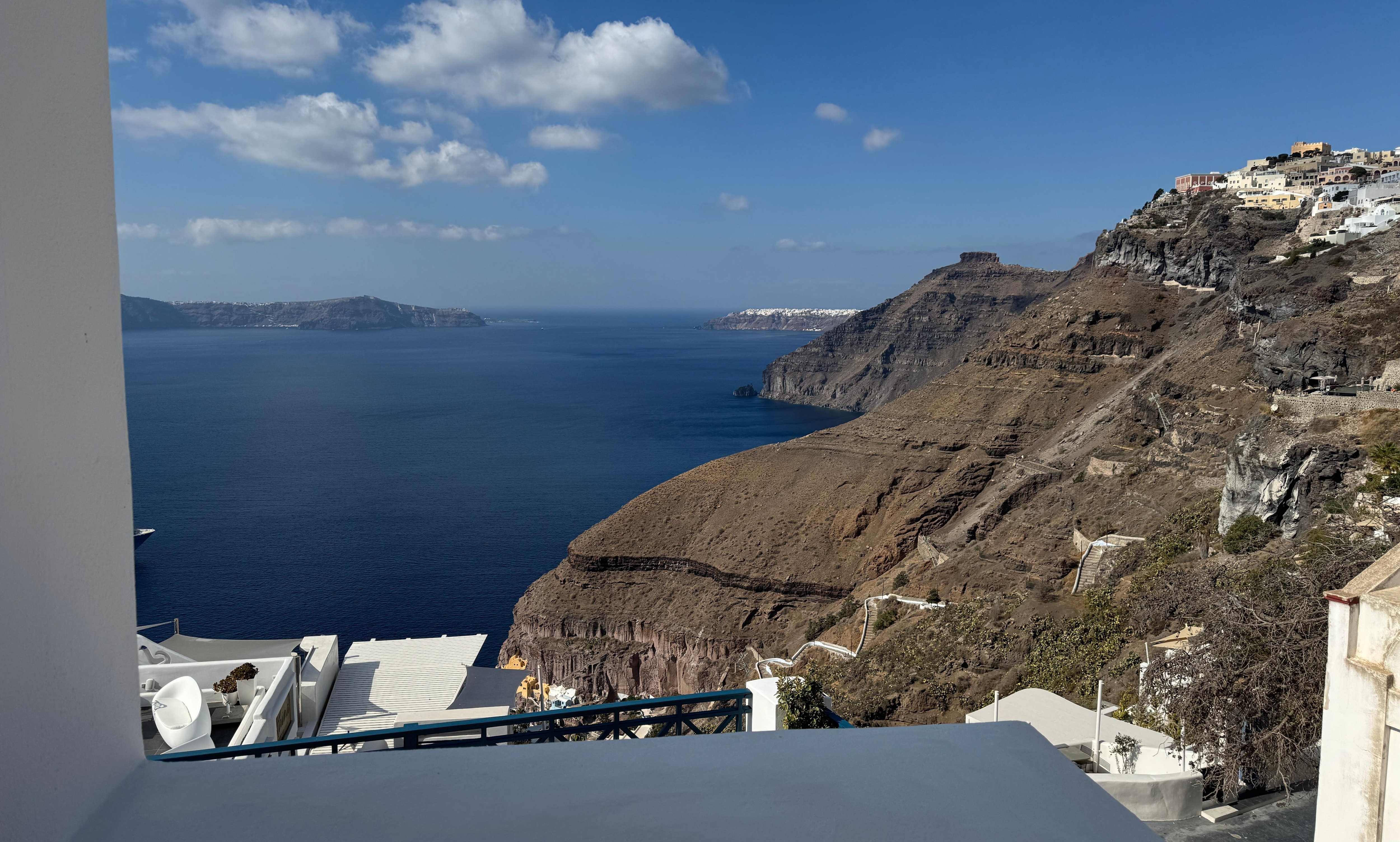 View from balcony 