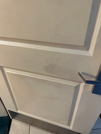 Most doors were dirty