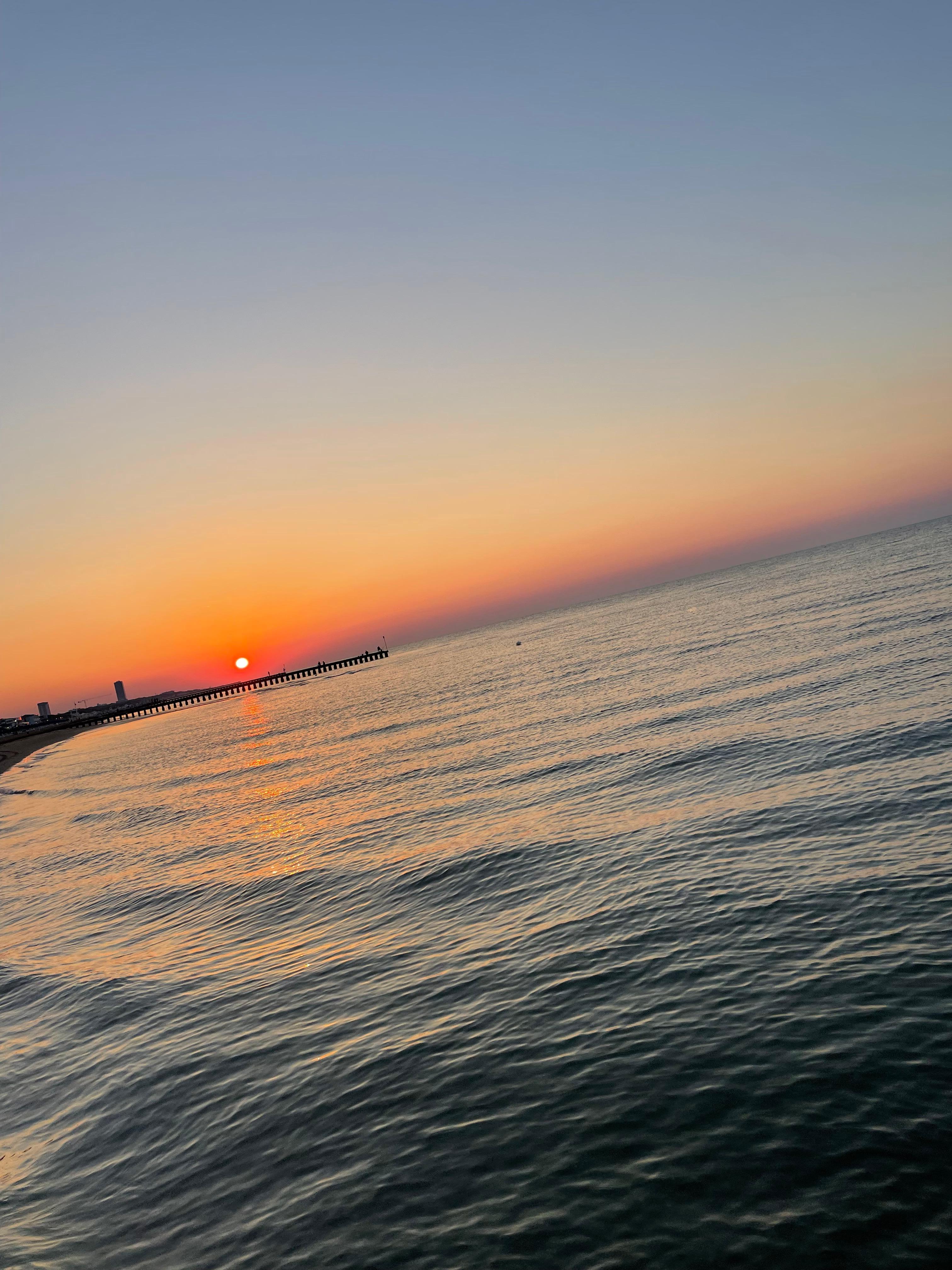 Sunrise at the beach