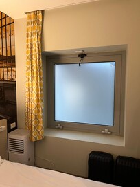 Covered window - No sunlight