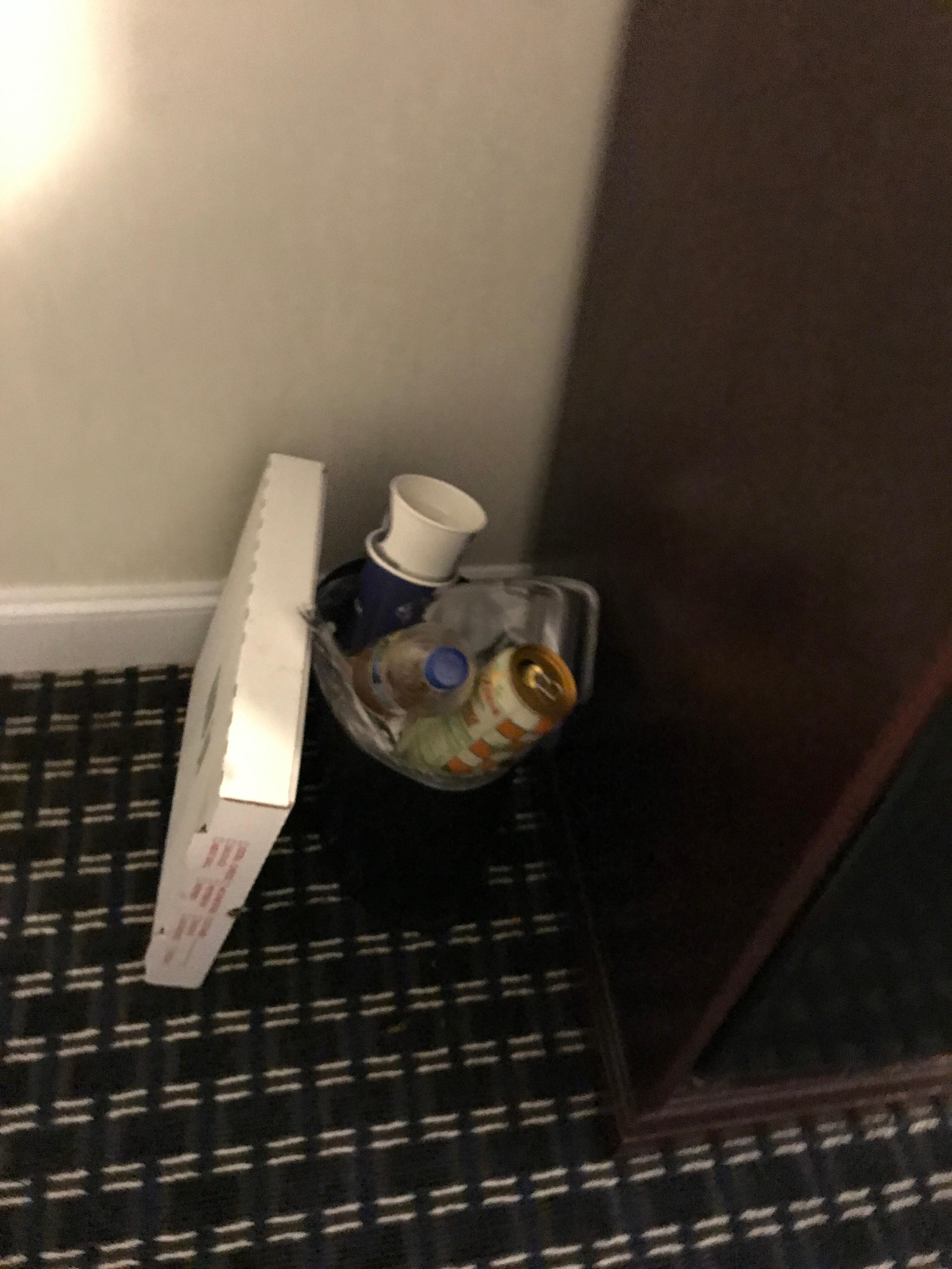 Room not serviced