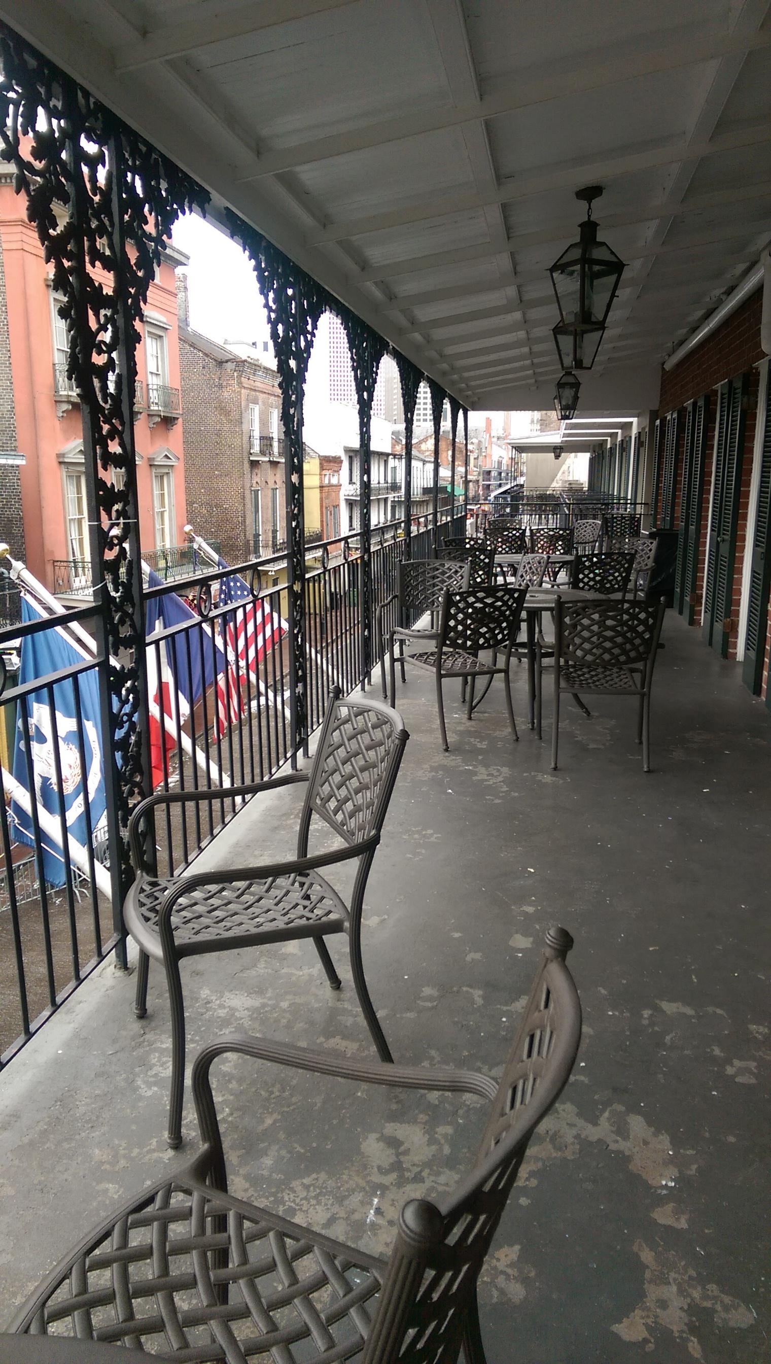 Bourbon St_Our Balcony