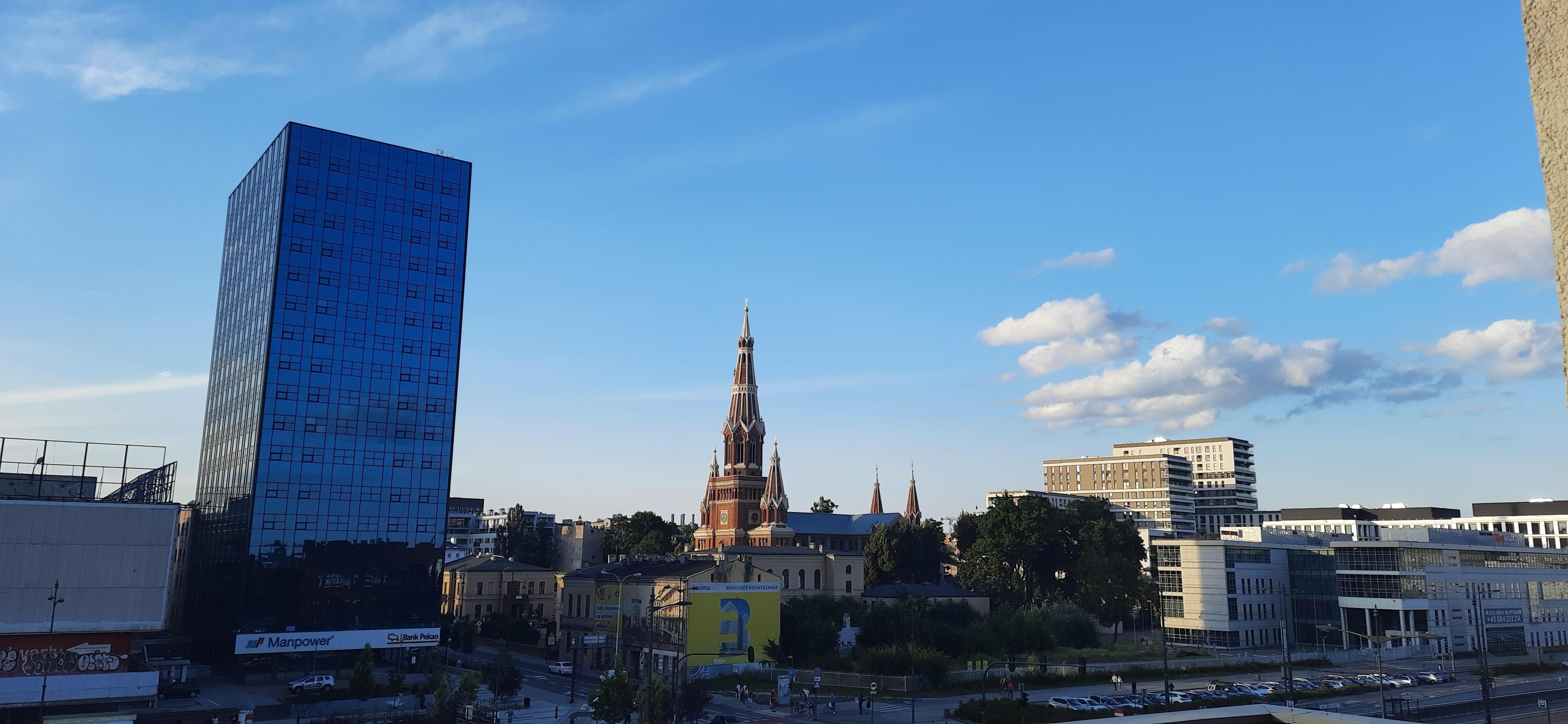 Blick aus dem Hotelfenster